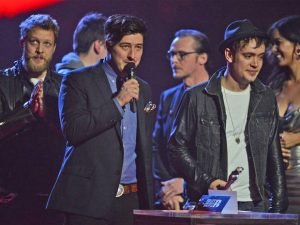 Mumford and Sons BRIT Award 2013