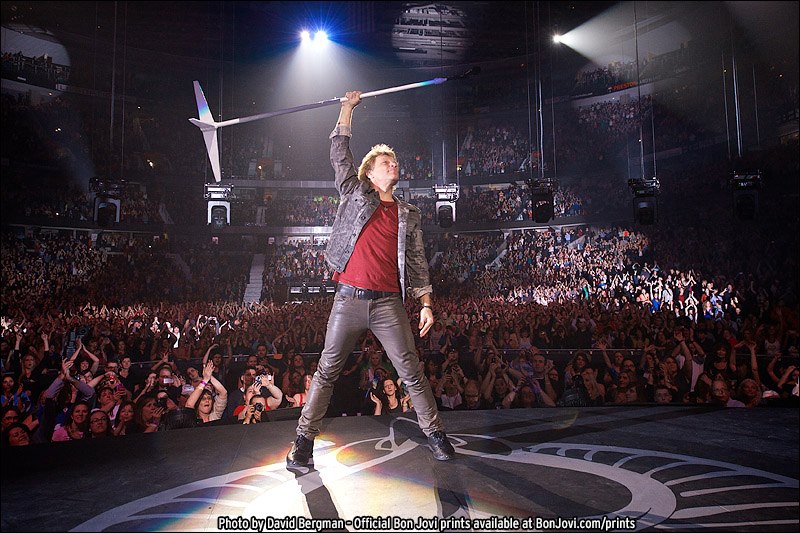 Bon Jovi en Madrid Because We Can Tour 2013, presentando What About Now