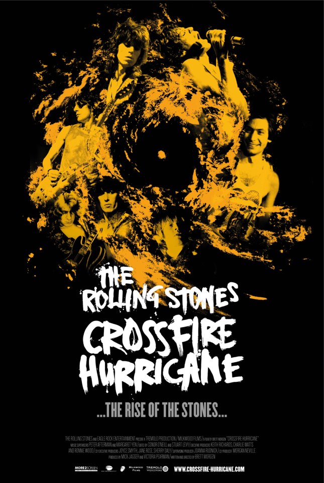 Crossfire Hurricane, documental sobre el 50 aniversario de The Rolling Stones en DVD y BlueRay