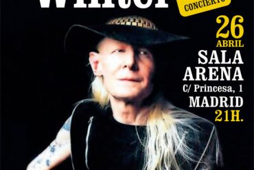 Johnny Winter gira española Jaen en Julio 2013