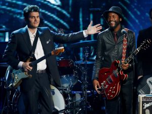 Rock and Roll Hall of Fame John Mayer y Gary Clark Jr