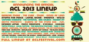 Austin City Limits el cartel del festival 2013