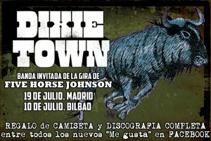 Five Horse Johnson y Dixie Town en Bilbao y Madrid 2013