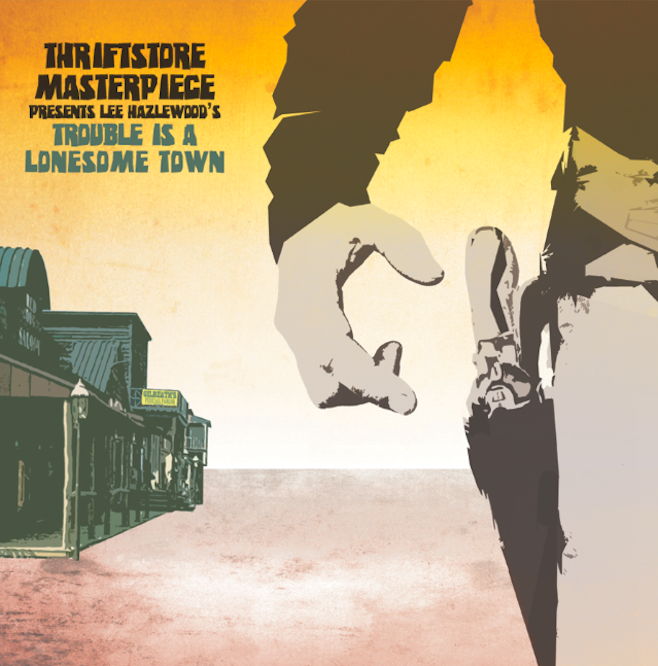 Lee Hazlewood “Trouble Is a Lonesome Town” disco tributo un grande del Country Pop Rock instrumental