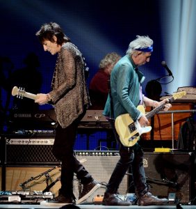 Ronnie Wood, 66 años grooving you con Faces y Rolling Stones