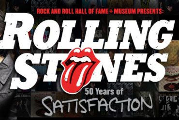 The Rolling Stones 50 Years of Satisfaction exposición en Cleveland