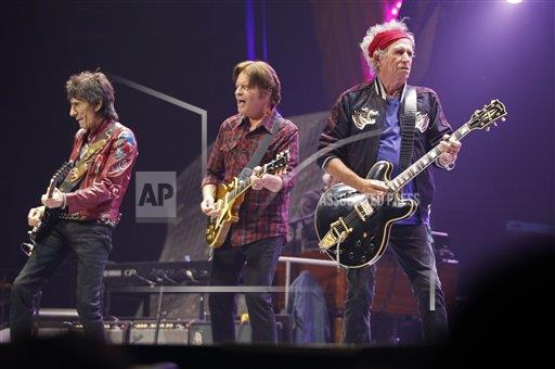 The Rolling Stones y John Fogerty en San Jose 2013