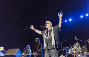 Eric Burdon en el concierto ofrecido en el Auditorio de Las Palmas de Gran Canaria. 