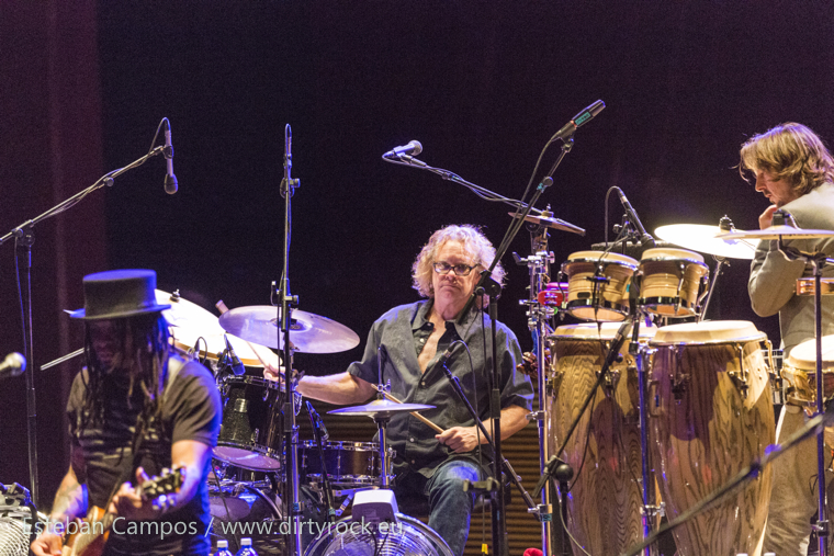 Eric Burdon en el concierto ofrecido en el Auditorio de Las Palmas de Gran Canaria.