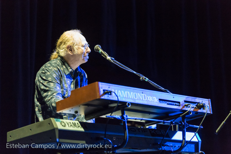 Eric Burdon en el concierto ofrecido en el Auditorio de Las Palmas de Gran Canaria.