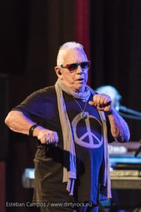 Eric Burdon en el concierto ofrecido en el Auditorio de Las Palmas de Gran Canaria.