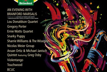 Lou Donaldson, Ernie Watts, Branford Marsalis, Gregory Porter y Greg Osby en la 21ª edición del Festival Internacional Canarias Jazz & Más