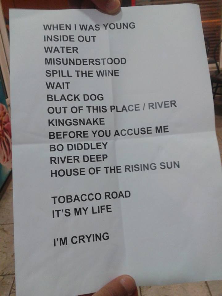 Set-List del concierto de Eric Burdon en Gran Canaria_Dirty Rock