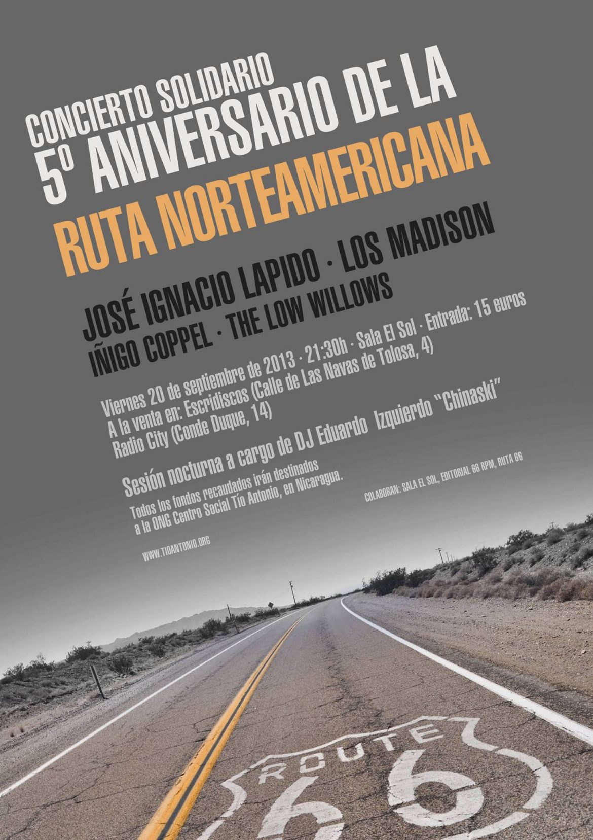 5º Aniversario del blog La Ruta Norteamericana de Fernando Navarro