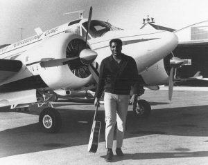 Otis Redding en su avioneta en el día de su 72 aniversario