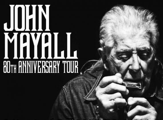 John Mayall Tour gira 80 aniversario