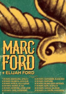 Marc Ford y Elijah Ford gira española 2014