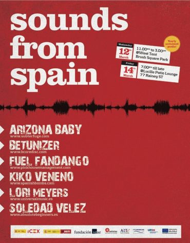 El festival SXSW en Austin y su representación española "Sounds from Spain" 2014