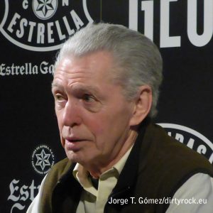 Georgie Fame rueda de prensa Leyendas con Estrella