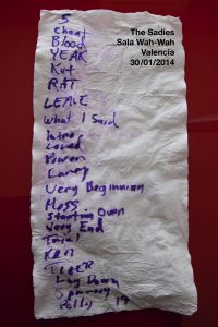 Setlist de The Sadies en Valencia Sala Wah Wah