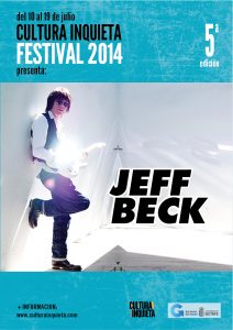 JEFF BECK CULTURA INQUIETA 2014