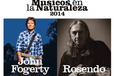 Rosendo acompaña a John Fogerty en el festival Músicos en la naturaleza 2014