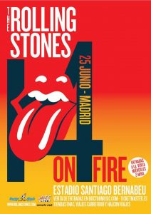The Rolling Stones en Madrid dentro de su gira europea 14 on Fire