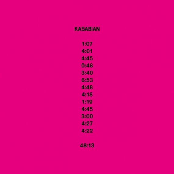Kasabian publican su quinto disco de estudio titulado 48:13