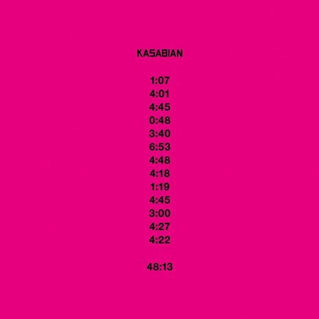Kasabian publican su quinto disco de estudio titulado 48:13