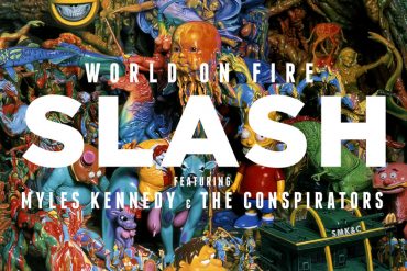 Slash publica “World on Fire”, su tercer disco en solitario