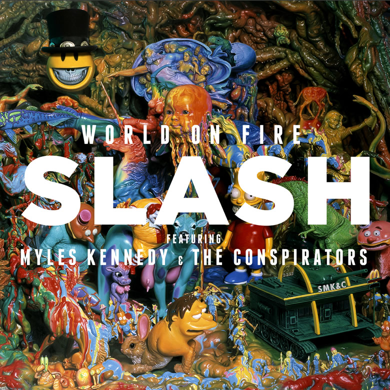 Slash publica “World on Fire”, su tercer disco en solitario