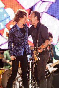 Stones y Springsteen en Lisboa Rock in Rio 2014 en Tumbling Dice