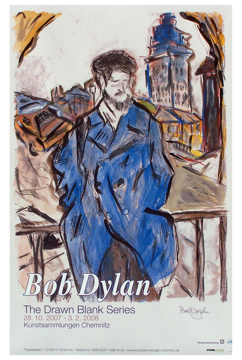 “Drawn Blank Series” primera exposición de dibujos y bocetos de Bob Dylan en Estados Unidos