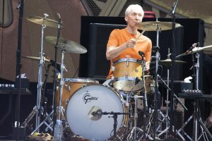 Charlie Watts en el Pinkpop Festival