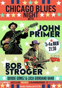 CHICAGO BLUES NIGTH JOHN PRIMER & BOB STROGER