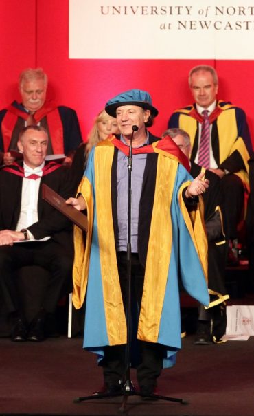 Brian Johnson de ACDC, Doctor Honoris Causa