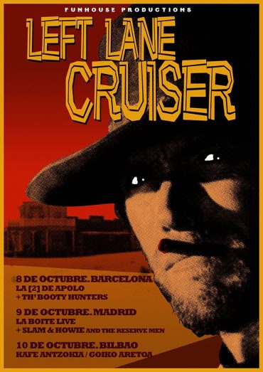 Left Lane Cruiser de gira por España para presentar su disco “Rock Them Back to Hell”