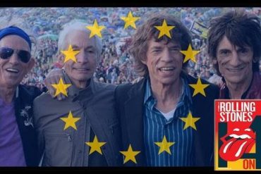 The Rolling Stones agradecen a todos sus fans en Europa su fidelidad