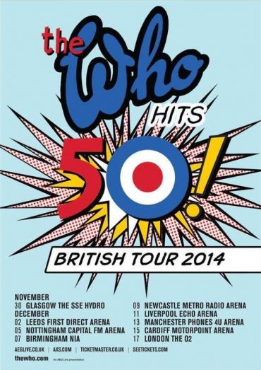 The Who, gira 50 aniversario y de despedida de los escenarios