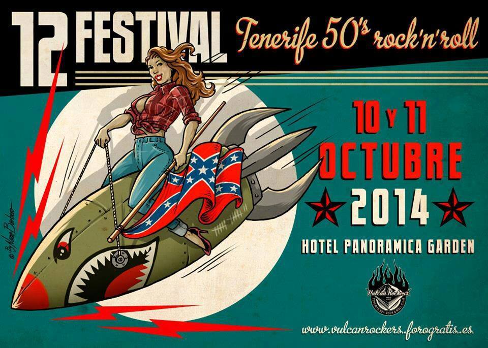 12 Festival Tenerife 50's Rock'n'Roll el 11 y 12 de octubre 2014