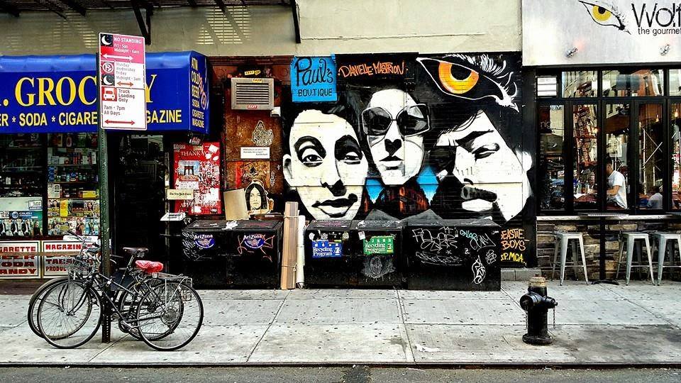 Beastie Boys tienen su mural en New York 25 años después