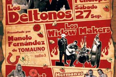 Noche Americana con Los Deltonos, Nat Simons, Los Widow Makers y Los Hermanos Cubero en Madrid