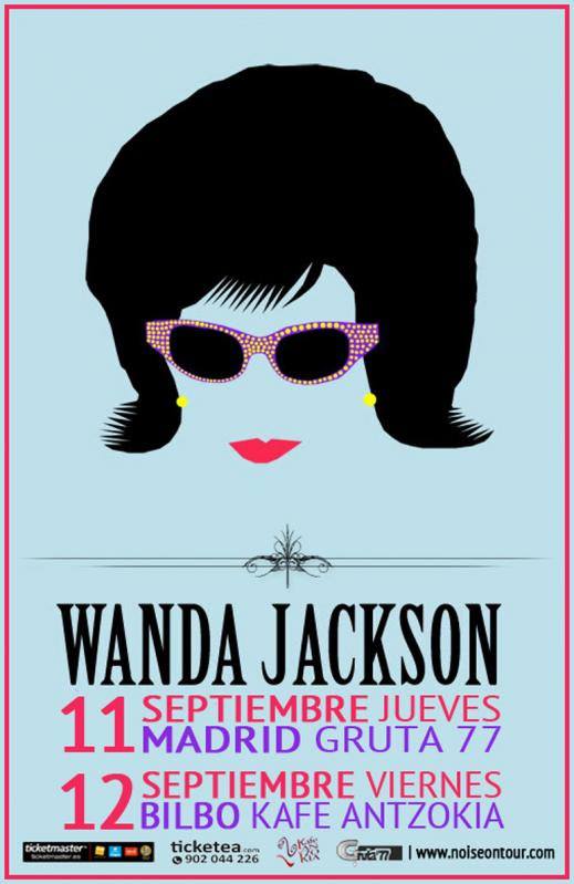 Wanda Jackson de gira en España en septiembre