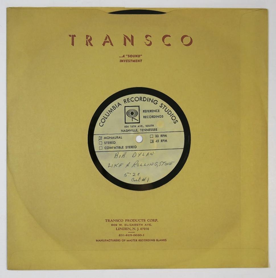 “Old Records”, grabaciones inéditas de Bob Dylan en 149 discos
