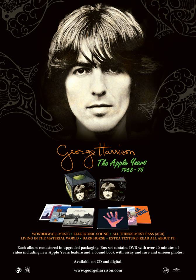 George Harrison publica sus seis primeros discos en "The Apple Years"
