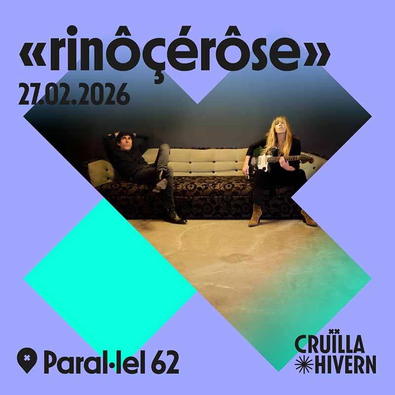 RINOÇEROSE VUELVEN A BARCELONA CON UN PSICOANALISIS