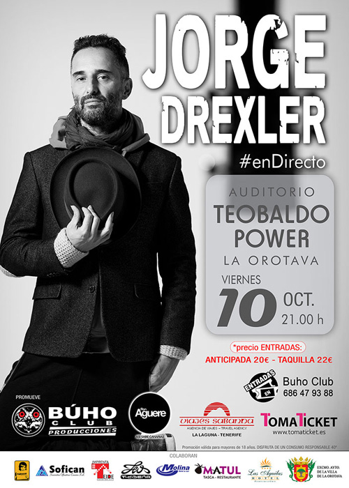 Jorge Drexler presenta en Tenerife Bailar en la Cueva