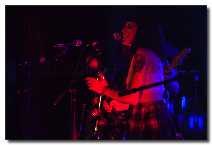 Jessica Hernández durante su concierto en San Francisco