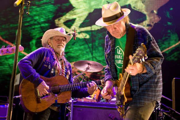 Neil Young y su actuación en el Farm Aid 2014