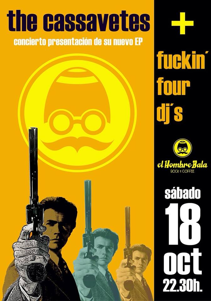 The Cassavetes Hit the Deck, nuevo EP y presentación juto a Fuckin Four Dj's